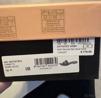 Twinset šľapky, nové, pc 220€ - 11