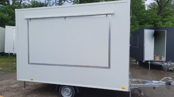Food truck pojazdný bufet, predajňa gastro príves - 11