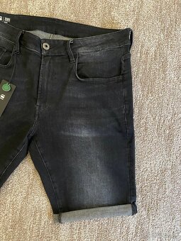 panske riflove sortky, kratasy g-star raw 3301 velkost W35 - 11