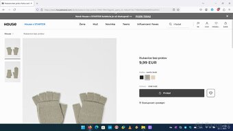 Zimná čiapka s Vysokým okrajom, s Brmbolcom, Rukavice - 11