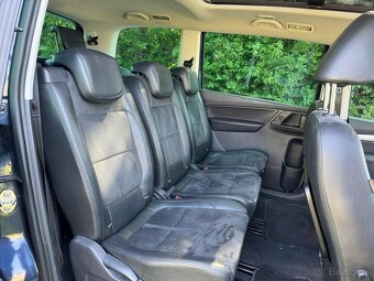 VW SHARAN 2.0 TDI DSG 7 MIESTNY PANORÁMA KLÍMA ŤAŽNÉ KOŽA - 11
