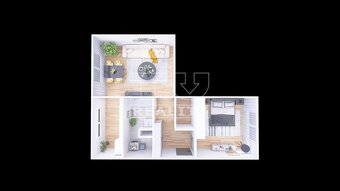 2-izbový byt blízko centra Senice – ideálna investícia... - 11