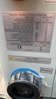Predam nove nevyuzite Tepelné čerpadlo Poolmagic BP-55HS-EP - 11