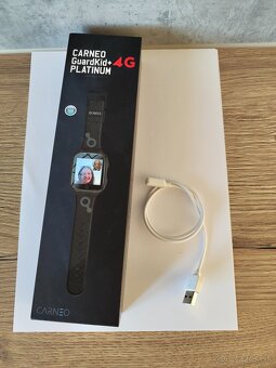 Detské smart hodinky Carneo GUARDKID+ 4G Platinum - 11