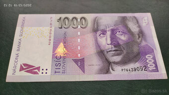 Bankovky 1000 Sk, 4 rôzne ročníky - 11