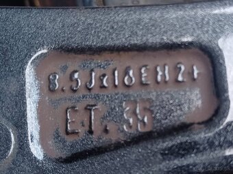 Hlinikove disky Audi/VW/Mercedes- 8,5Jx18-ET-35-5x112 - 11