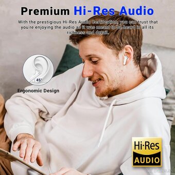 Bezdrôtové slúchadlá Godyse J90 - Bluetooth 5.3,ENC, IPX6 - 11