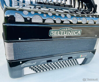 NOVÝ akordeón BELTUNICA BRILLIANT 80 basový- - SILENT KEYS k - 11