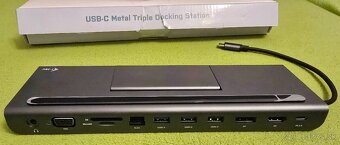 Nová dokovacia stanica I-TEC USB-C Metal 4K 3x display 85W - 11