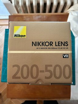 Nikon Nikkor AF-S 200-500mm f5.6E ED VR + TC-14E II 1.4x - 11