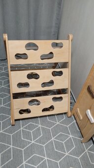 3 stranný bukový Piklerovej trojuholník montessori - 11