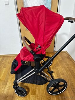 Cybex Priam 3.0 – 3-kombinácia (KOI / True Red / Cloud Q) - 11