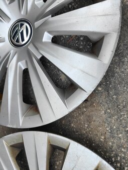 Sada plechovych diskov original VW + VW Puklice - 11