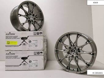 Škoda, Vw alu disky 8,5J R19 5x112 ET35 Axxion 1226 - 11
