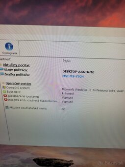 Predám PC vhodné na staršie hry aj prácu / 100% stav - 11