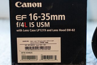 Canon EF 16-35 f/4 L IS USM (TOP STAV) - 11