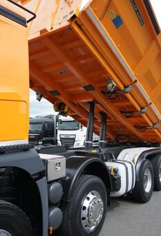 9242 - Mercedes-Benz AROCS 3246 - 8x4 – Meiller S3 + Bordmat - 11