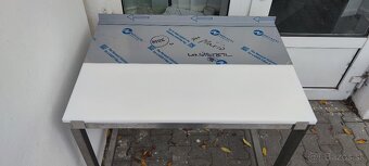 Nerezové pracovné gastro stoly, kuchynský stôl - 11