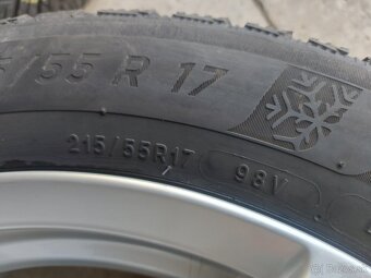 215/55R17 MICHELIN zimné pneumatiky - 11