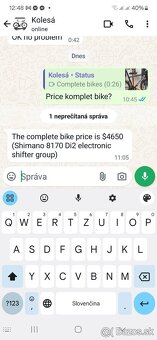 Najľahší tarmac sl8 6,45kg - 11