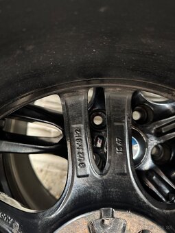Orginál dvojrozmer BMW M-packet elektróny 5x120 R18 - 11