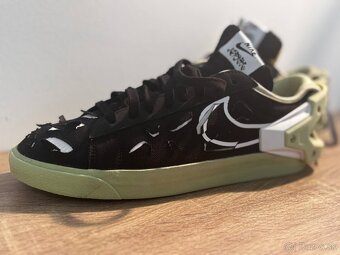 Nike Blazer LOW Acrnm Black White Noir Aura olive/blance - 11