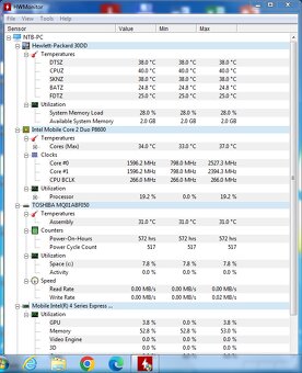 Predám notebook HP 6730b, 15,4" - 11