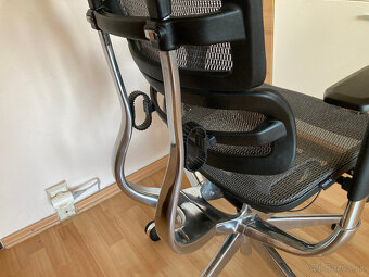 Ergonomická stolička Mosh Airflow 801 sivá - 11
