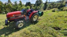 prace s malotraktorom, mulčovanie kosenie oranie - 11