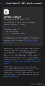 Apple Watch 10 46mm GPS Silver - nové rok záruka - 11