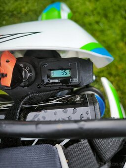 Pitbike 125cc 17/14 E-Start Zelená - 11