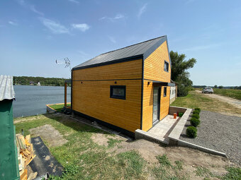 Drevodom E-home 63 mezaninne - modulový, mobilný dom - 11