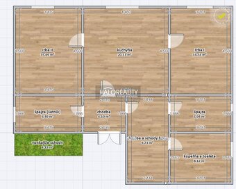 HALO reality - Predaj, rodinný dom Radzovce - ZNÍŽENÁ CENA - - 11