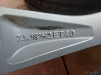 Orig. hliníkové disky Fiat R18, 5x110 - 11