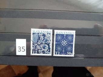 Poštové známky č.486 - SLOVENSKO - II. - 17 ks sérií - 11