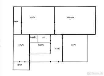Na predaj:3-izbový byt, 67 m², Nemšová - 11