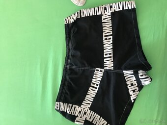 CALVIN KLEIN originál black pánske plavky L/XL - 11