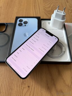 iPhone 13 Pro 256 gb Sierra Blue v záruke + príslušenstvo - 11
