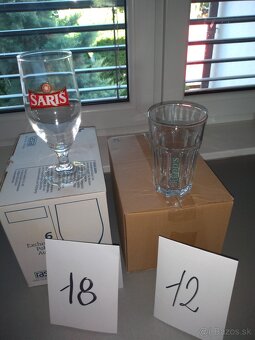 Pivné sklo nové nepoužité - 11