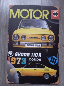 Škoda 130RS/LR,120L/LS,100L,110R,1203,Felícia retro tabuľka - 11