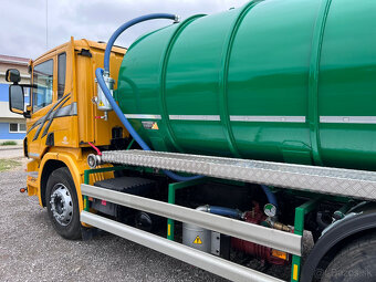 FEKALNE VOZIDLO SCANIA AUTOMAT-11500L CISTERNA - 11