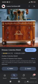 Luxusný obrovský kabinet talianskeho dizajnéra COLOMBO - 11