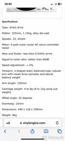 Akai Gramofón Direct Drive AP-006, ihla nová - 11