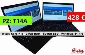Notebook Lenovo ThinkPad - i5/24GB RAM/500GB SSD/ Win 11 Pro - 11