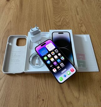 iPhone 14 Pro 128 gb Deep Purple v záruke + príslušenstvo - 11