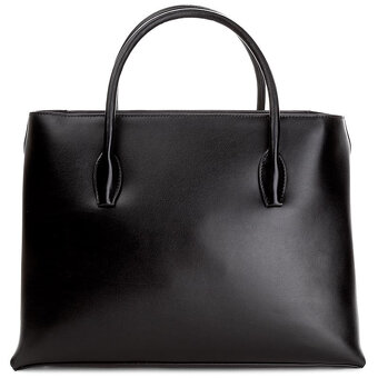 čierna kožená kabelka cavalli class  - nová - 11