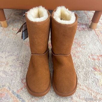 Kožené LAMO Boots čižmy vnútro z ovčej vlny - 11