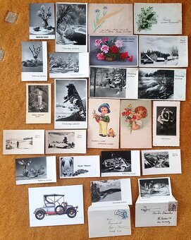 dobové pohľadnice miest a iné - 11