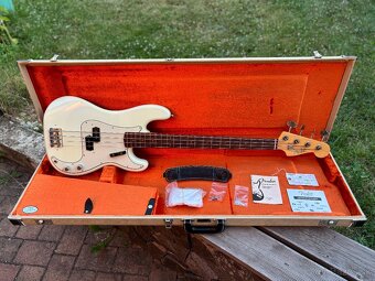 Fender American Vintage ’63 Precision Bass, Olympic White - 11
