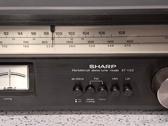 Magnetofon Sharp / Tuner Sharp - 11